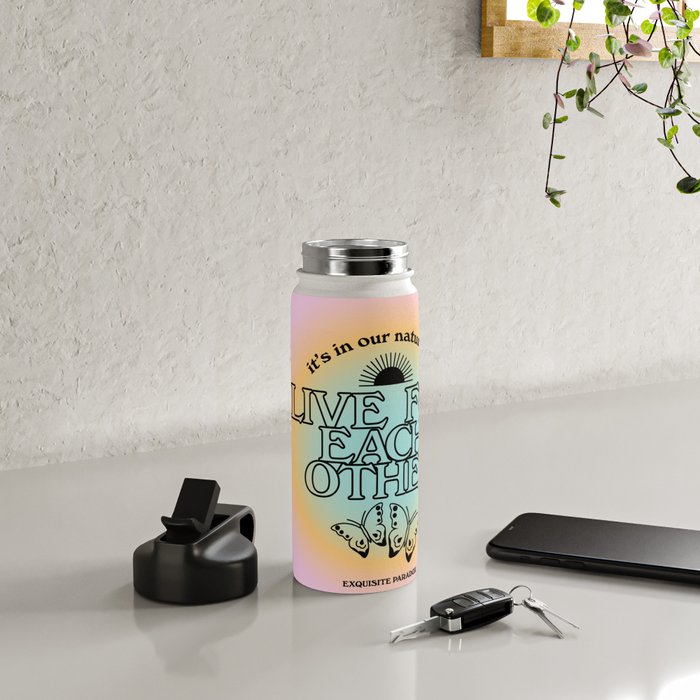 Live For Each Other Water Bottle Gallery Image 4
