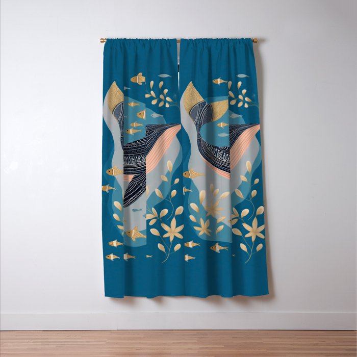 Ocean Lullaby Window Curtain Gallery Image 3