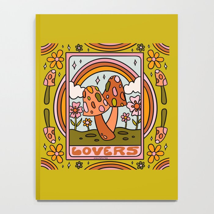6. The Lovers Mushroom Notebook Gallery Image 4