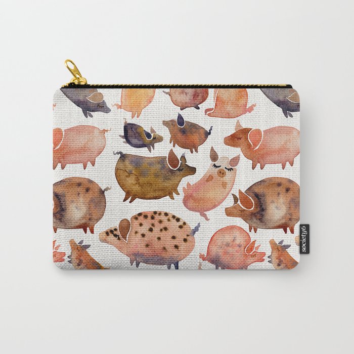 Pig Collection Carry All Pouch Gallery Image 1