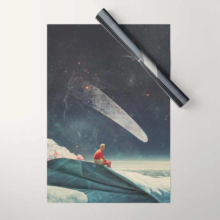 Guided by Comets Wrapping Paper Gallery Image 1