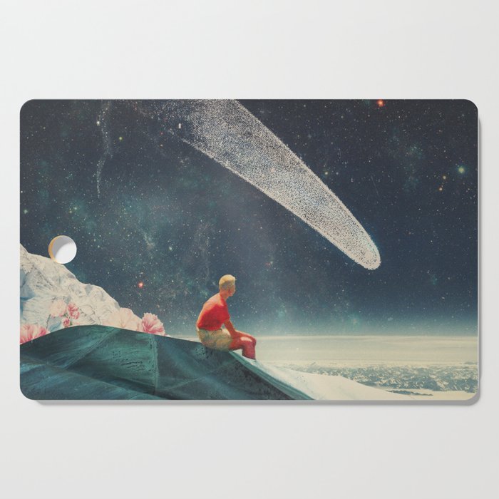 Guided by Comets Cutting Board Gallery Image 1
