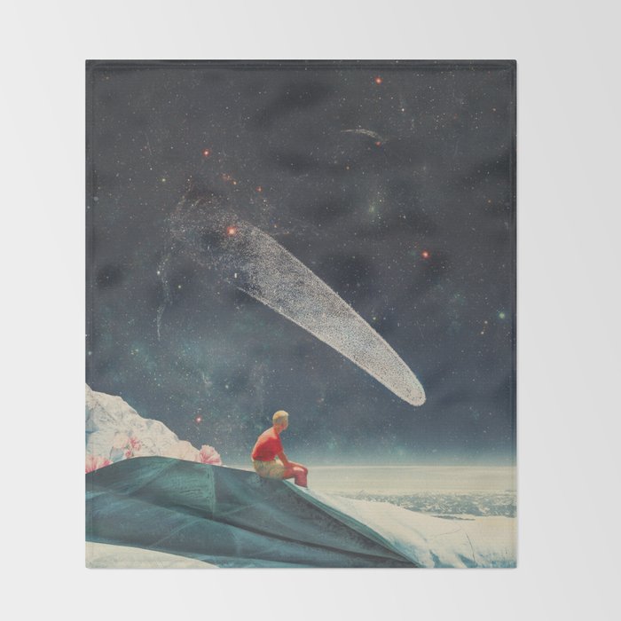 Guided by Comets Throw Blanket Gallery Image 2