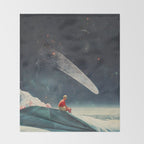 Guided by Comets Throw Blanket Gallery Image 2