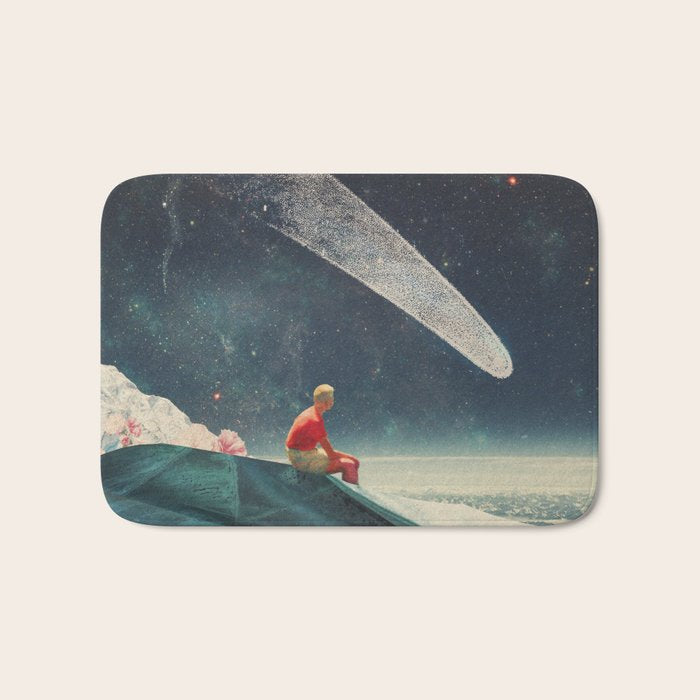 Guided by Comets Bath Mat Gallery Image 1