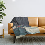 Guided by Comets Throw Blanket Gallery Image 1