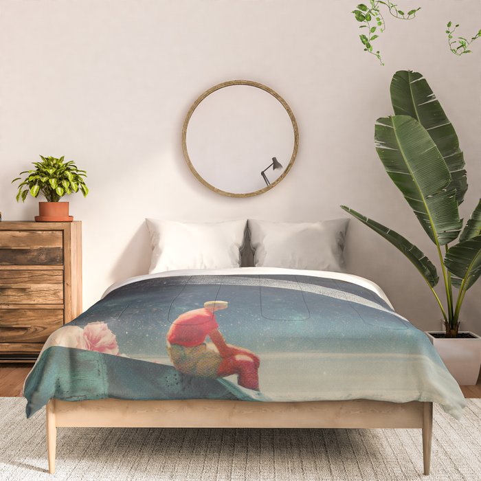 Guided by Comets Comforter Gallery Image 3