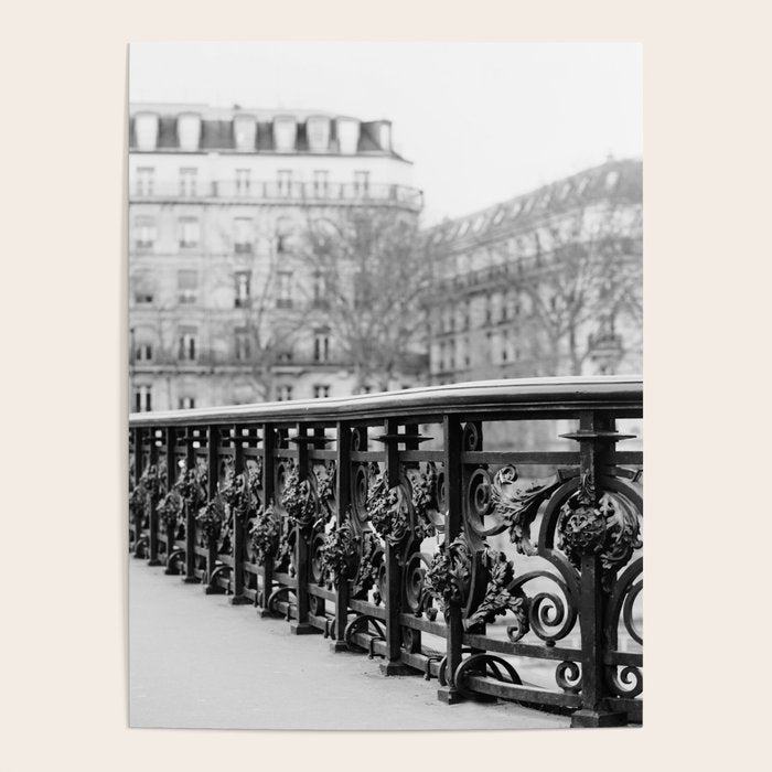 Classic Paris - Black and White Travel Photography Poster Gallery Image 1