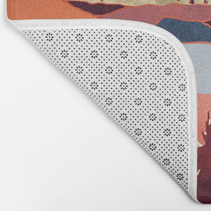 Grapefruit Sky Bath Mat Gallery Image 2