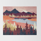 Grapefruit Sky Throw Blanket Gallery Image 2