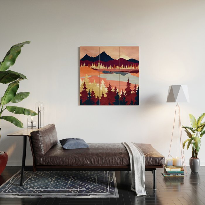 Grapefruit Sky Wood Wall Art Gallery Image 2