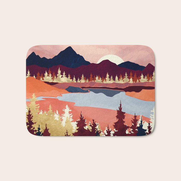 Grapefruit Sky Bath Mat Gallery Image 1
