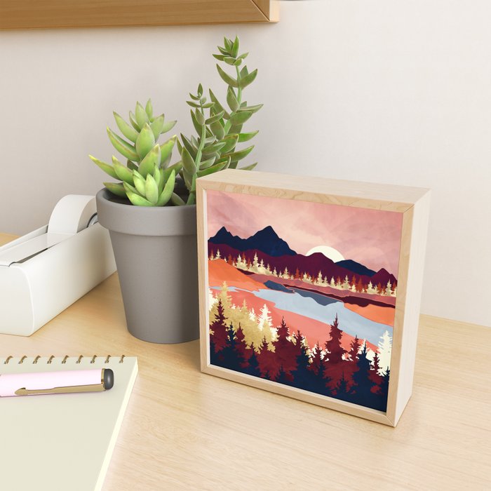 Grapefruit Sky Mini Art Print Gallery Image 2