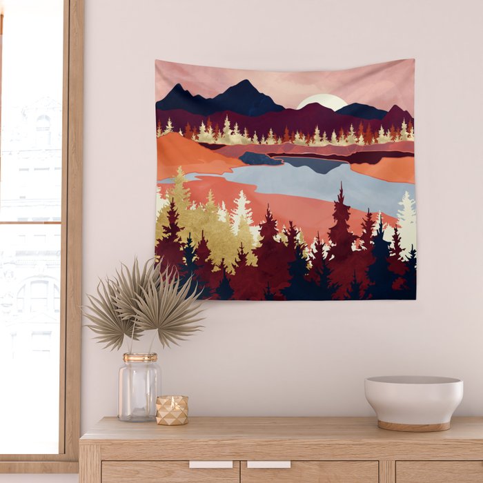 Grapefruit Sky Wall Tapestry Gallery Image 2
