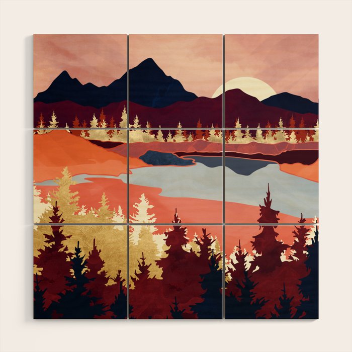 Grapefruit Sky Wood Wall Art Gallery Image 1