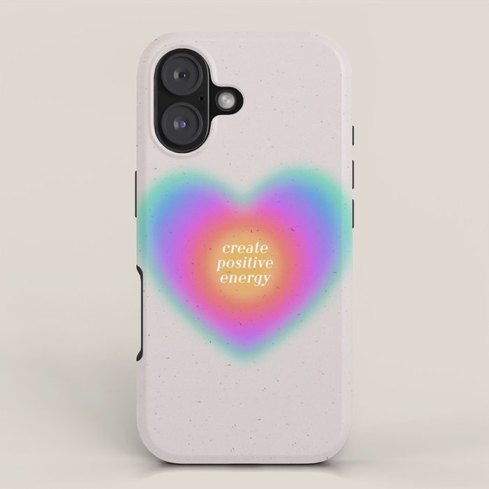 Create Positive Energy iPhone Case Gallery Image 1