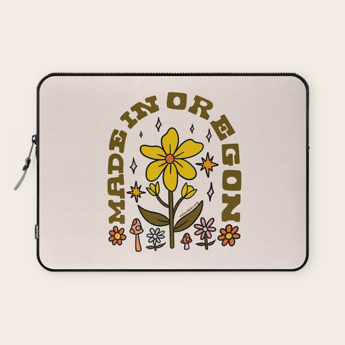 Made In Oregon Laptop Sleeve Gallery Image 1