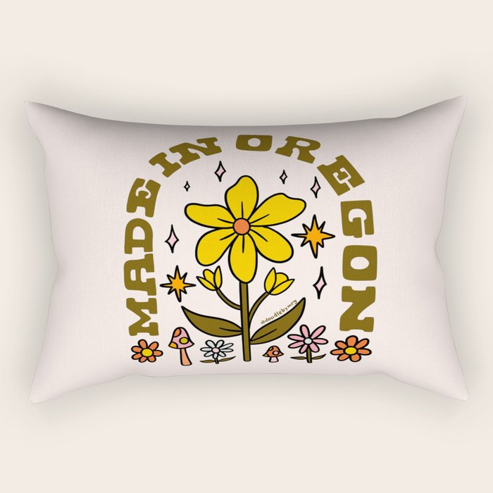 Made In Oregon Rectangular Pillow Gallery Image 1