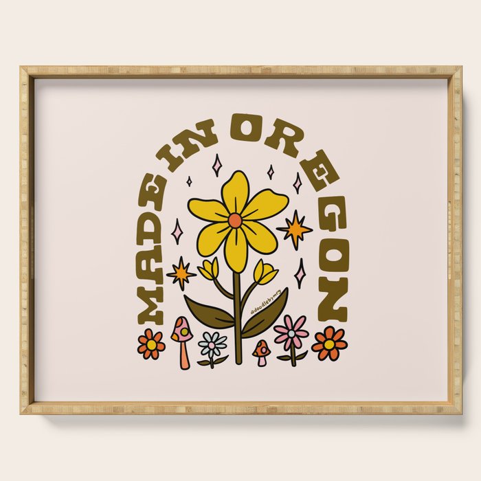 Made In Oregon Serving Tray Gallery Image 1