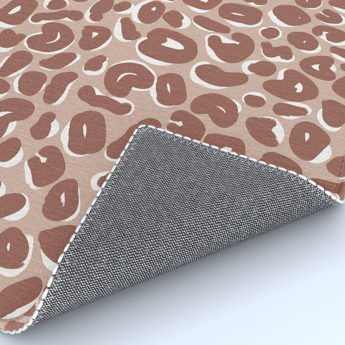 Leopard Print Abstractions - Marsala Rug Gallery Image 4