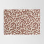 Leopard Print Abstractions - Marsala Rug Gallery Image 2