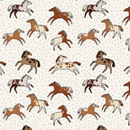 Appaloosa Wild Horses Pattern in Warm Neutrals Western  Coffee Mug Gallery Image 2