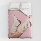 These Boots - Glitter Pink DL Comforter Gallery Image 6