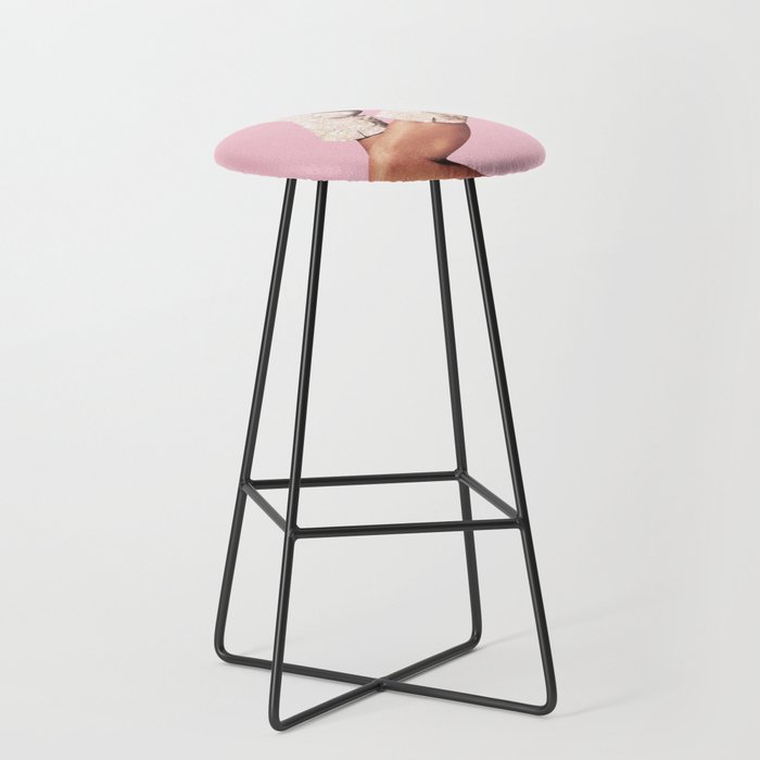 These Boots - Glitter Pink DL Stool Gallery Image 1