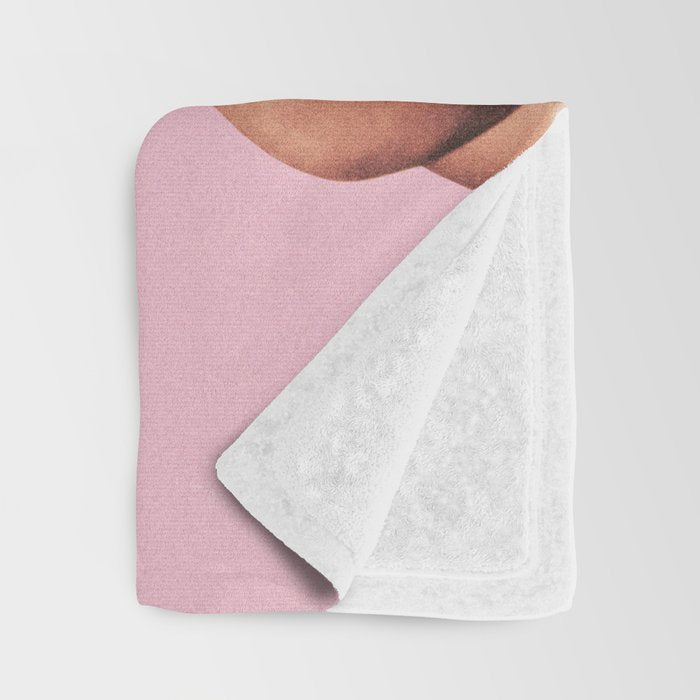 These Boots - Glitter Pink DL Throw Blanket Gallery Image 3