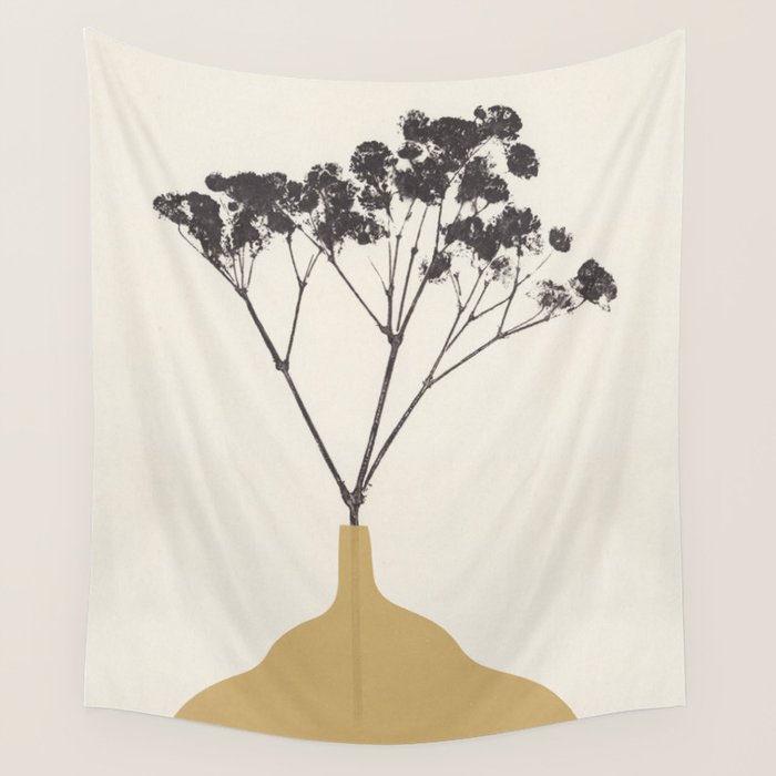 Blooms of Gypsophila #1 Wall Tapestry Gallery Image 1