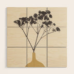Blooms of Gypsophila #1 Wood Wall Art Gallery Image 1