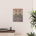 Traditional Vintage Moroccan Rug Poster Gallery Image 2