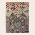Traditional Vintage Moroccan Rug Poster Gallery Image 4