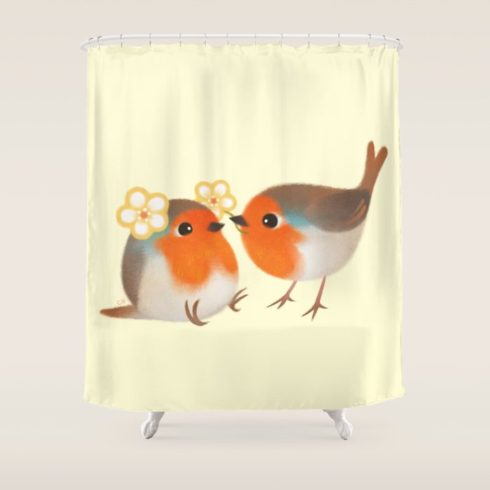 Flowers for you Shower Curtain Gallery Image 1