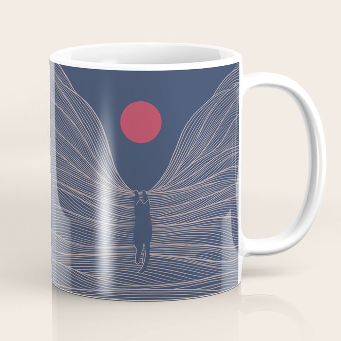 Cat Landscape 189 Coffee Mug Gallery Image 1