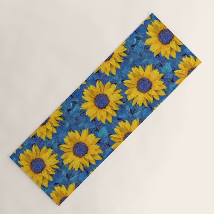 Sunflower Yoga Mat Gallery Image 1