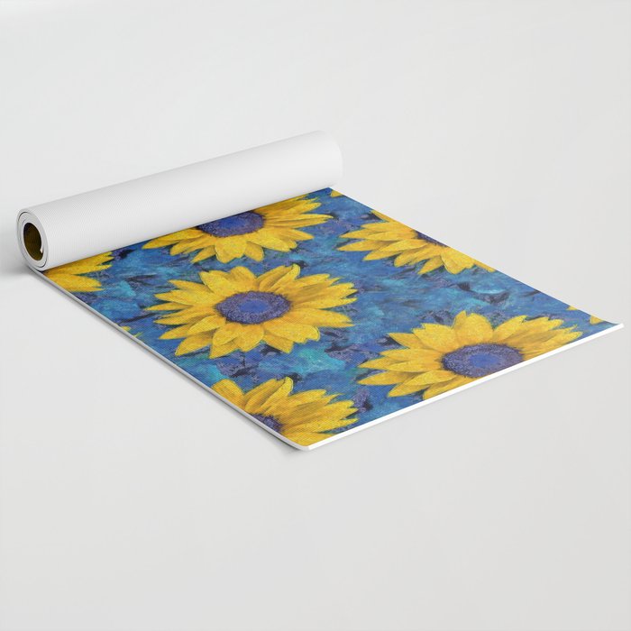 Sunflower Yoga Mat Gallery Image 2