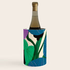 Blue Petunia Study Wine Chiller Gallery Image 1