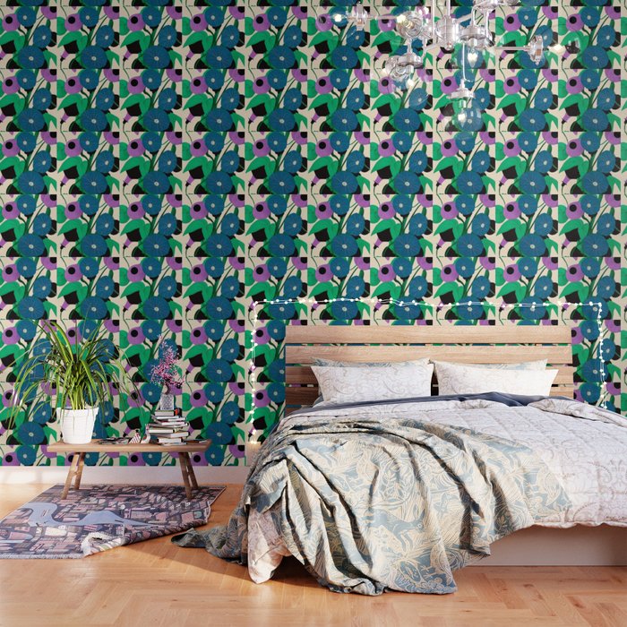 Blue Petunia Study Wallpaper Gallery Image 3