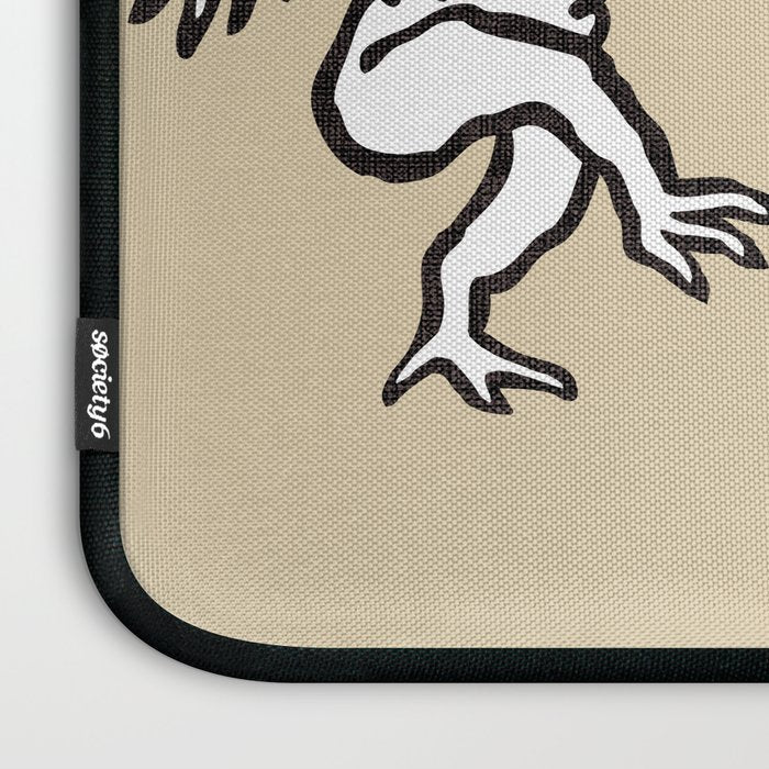 The angel and devil and cat Laptop Sleeve Gallery Image 3