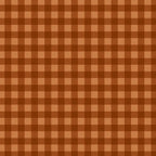 Gingham Plaid Pattern - Burnt Orange Coffee Mug Gallery Image 2