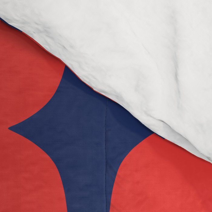 Ember and Navy Bubble Chain Comforter Gallery Image 4