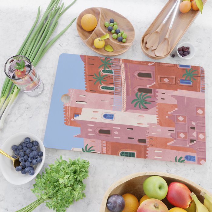Sunset in Morocco Cutting Board Gallery Image 2
