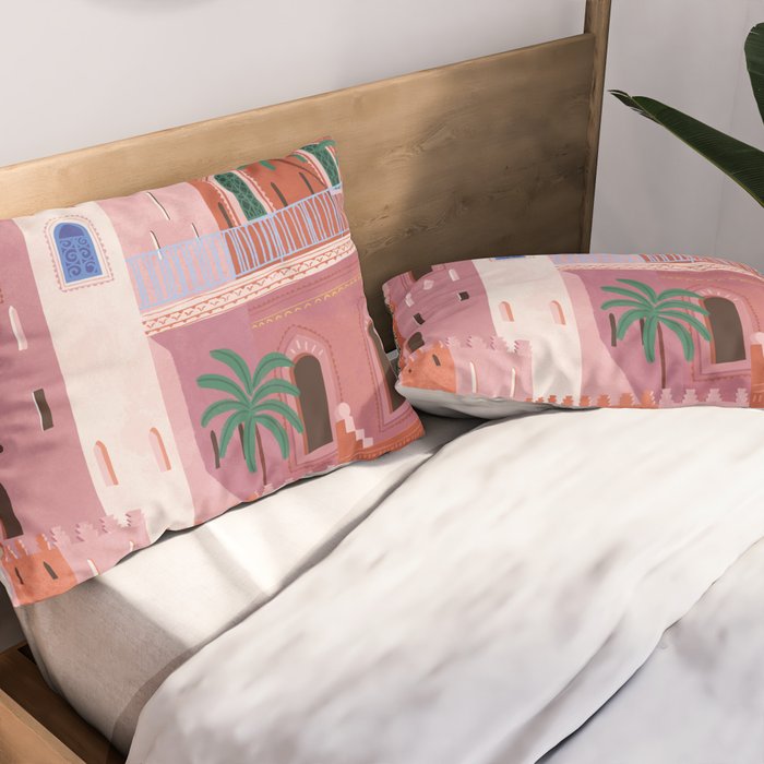 Sunset in Morocco Pillow Sham Gallery Image 2