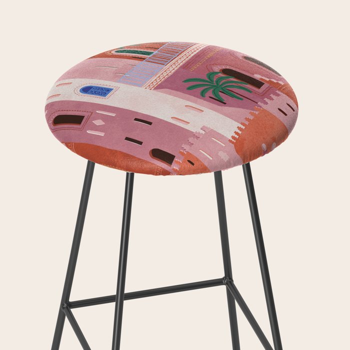 Sunset in Morocco Stool Gallery Image 2