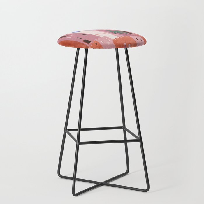 Sunset in Morocco Stool Gallery Image 1