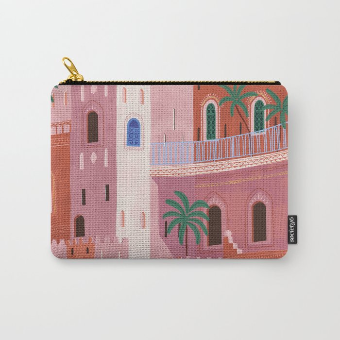 Sunset in Morocco Carry All Pouch Gallery Image 1