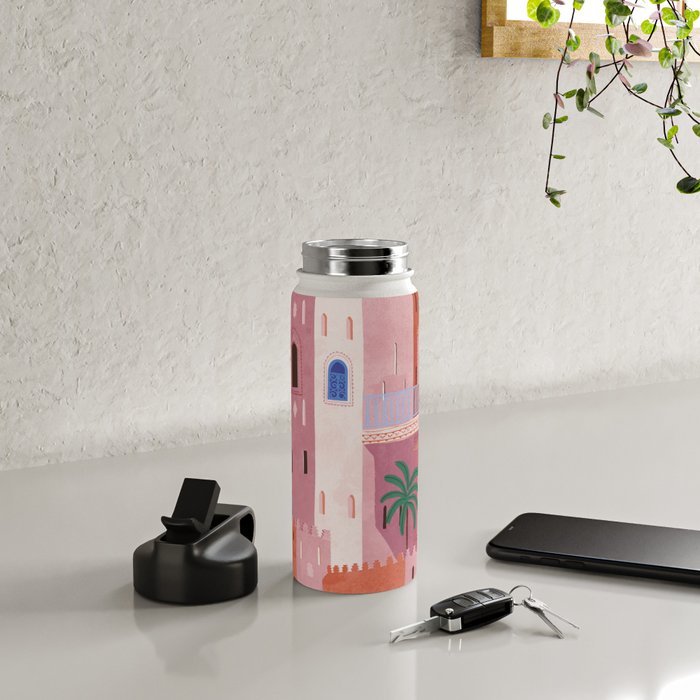 Sunset in Morocco Water Bottle Gallery Image 4