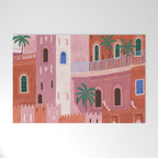 Sunset in Morocco Welcome Mat Gallery Image 1