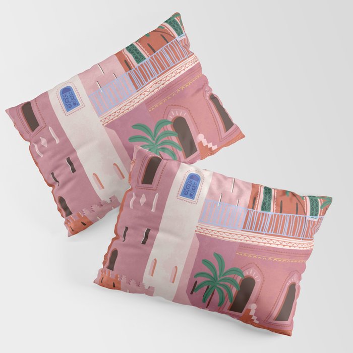Sunset in Morocco Pillow Sham Gallery Image 3